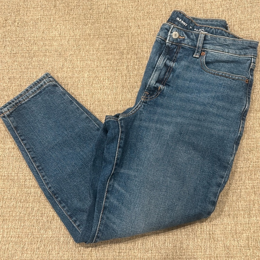 Old Navy OG high rise straight jeans